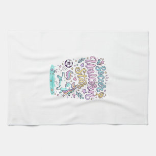 Linge De Cuisine Licorne Football Licorne Étoile Mignonne