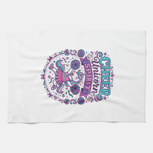 Linge De Cuisine Licorne Joie Esprit de Licorne Coloré POD Artwork_