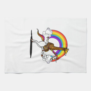 Linge De Cuisine Licorne Magique Arc-en-Ciel Drôle Garçons à Cheval