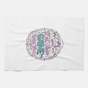 Linge De Cuisine Licorne Manger Dormir Jeu Licorne Impression Ludiq