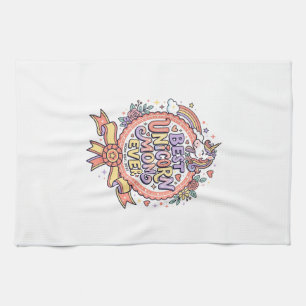 Linge De Cuisine Licorne Meilleure Maman Licorne Jamais Fantaisiste