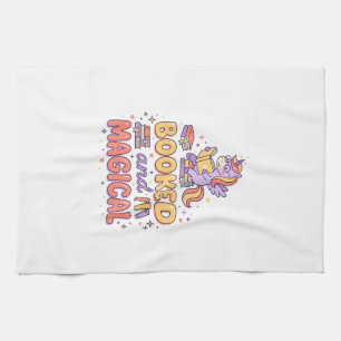 Linge De Cuisine Licorne Réservée et Impression Magique Prête Fond 