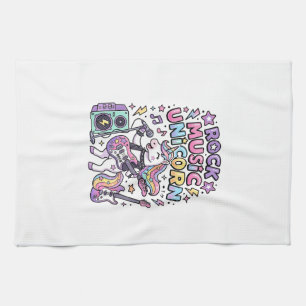 Linge De Cuisine Licorne Rock Musique Licorne Charme Marketplace Ar