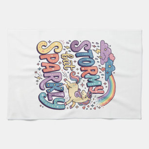 Linge De Cuisine Licorne Tempête mais Étincelante Fantaisiste Merch