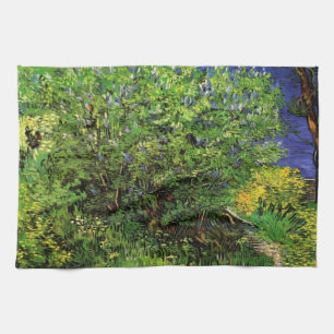 Linge De Cuisine Lilas de Vincent van Gogh, Fleurs de jardin ancien