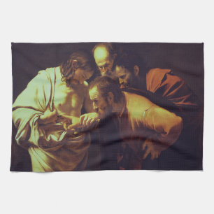 Linge De Cuisine L'Incrédulité de saint Thomas par Le Caravage