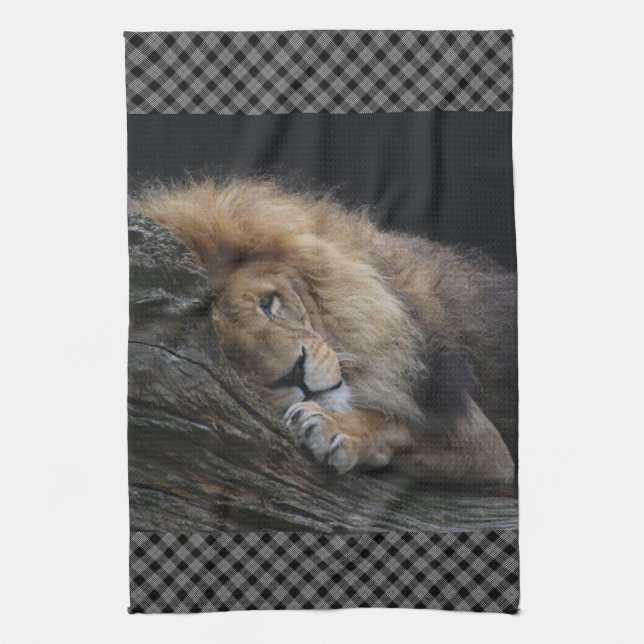Linge De Cuisine Lion 030 (Vertical)