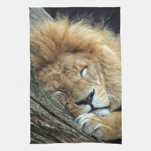 Linge De Cuisine Lion 036 (Vertical)
