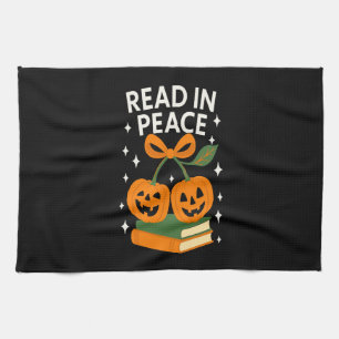 Linge De Cuisine Lire en paix livre drôle d'Halloween