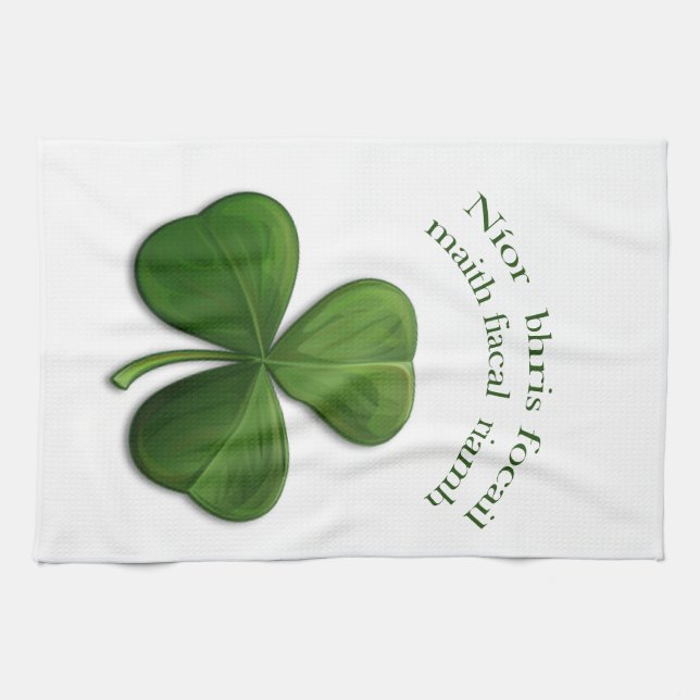 Linge De Cuisine L'irlandais dit sur Irish Design Products (Horizontal)