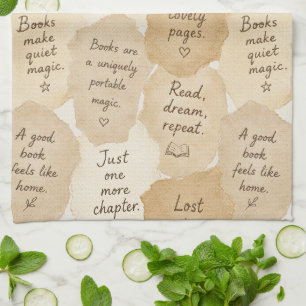 Linge De Cuisine Livres de Crème Inspirants Magie  
