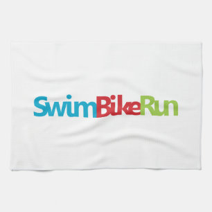 Linge De Cuisine Logo du cool de triathlon pour tous les sportifs