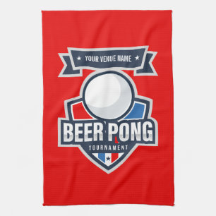Linge De Cuisine Logo du tournoi de bière personnalisable