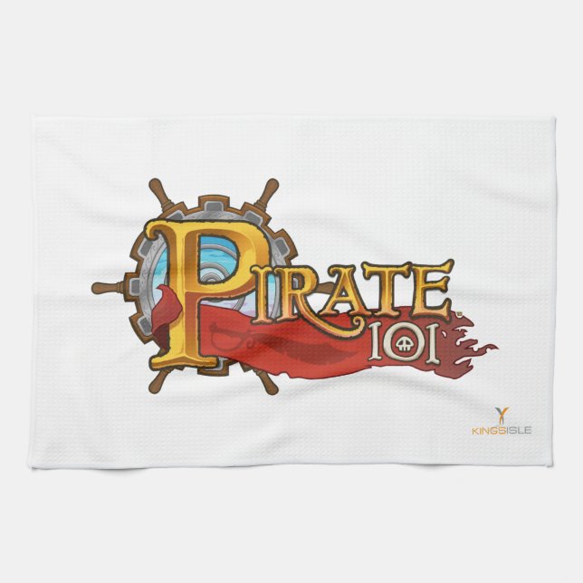 Linge De Cuisine Logo Pirate101 (Horizontal)
