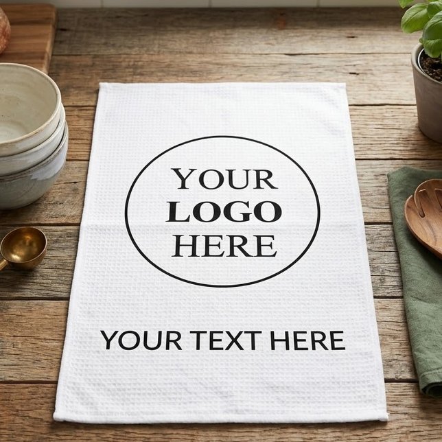 Linge De Cuisine Logo Promotionnel Personnalisé – Aucune Commande M (Créateur téléchargé)