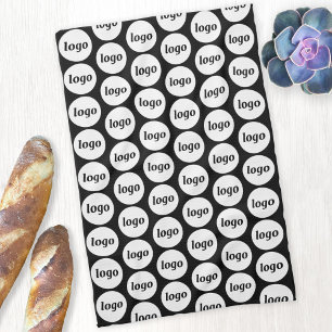 Linge De Cuisine Logo simple Motif Business Promotionnels