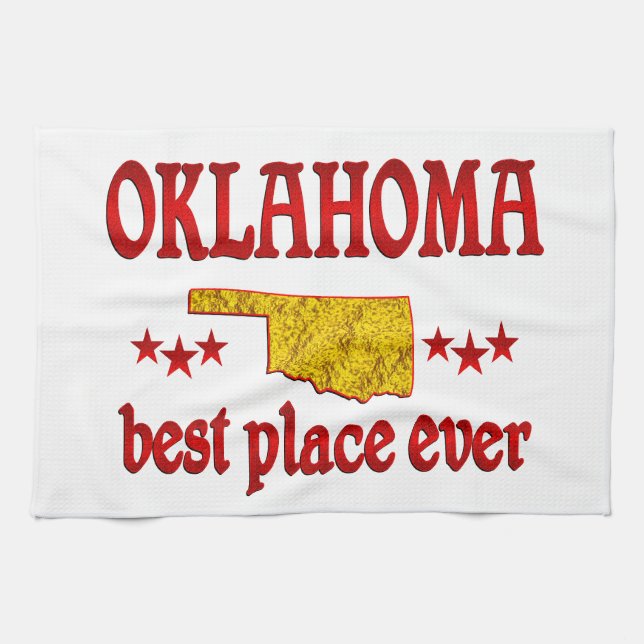 Linge De Cuisine L'Oklahoma meilleur (Horizontal)
