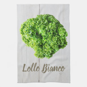 Linge De Cuisine Lollo Bianco Salade feuilles de laitue pour Vegas