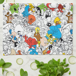 Linge De Cuisine LOONEY TUNES™ Color Pop Motif