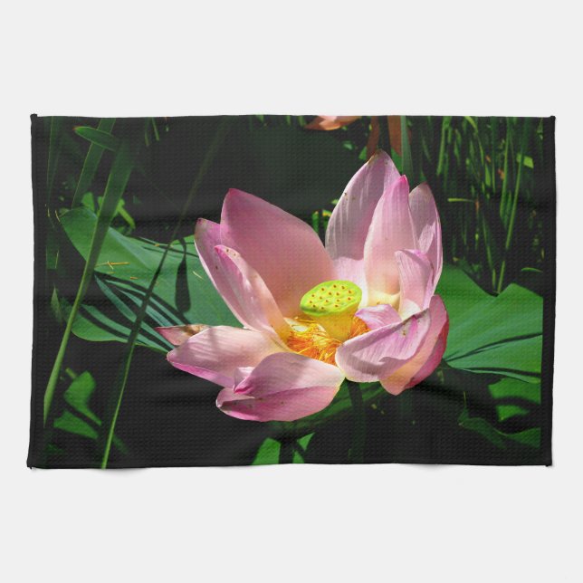 Linge De Cuisine Lotus Blossom (Horizontal)