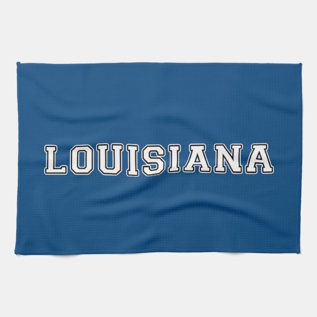 Linge De Cuisine Louisiane (Horizontal)
