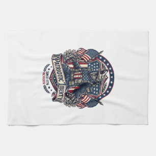 Linge De Cuisine Loup-garou patriotique Patriote Horreur Monstre Pa