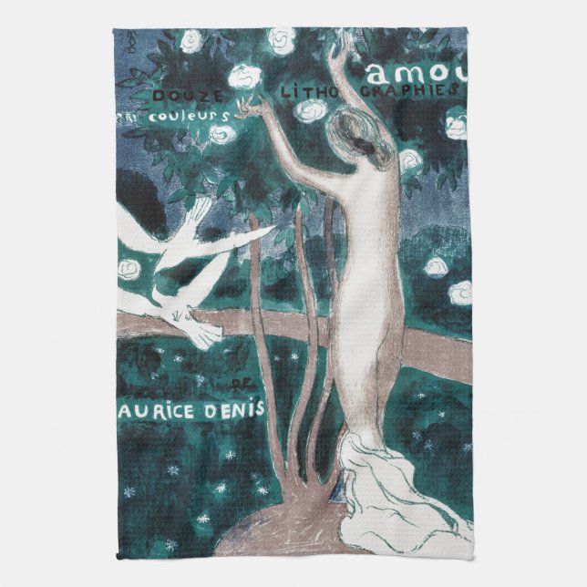 Linge De Cuisine Love (Amour), Maurice Denis (Vertical)