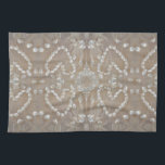 Linge De Cuisine Love Hearts Sea Shells, Romantic Exotic Tropical<br><div class="desc">Love Hearts,  Sea Shells,  Romantic Exotic Tropical</div>