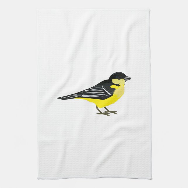 Linge De Cuisine Lovely Lesser Goldfinch (Vertical)
