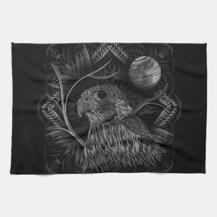 Linge De Cuisine Lune pleine du faucon