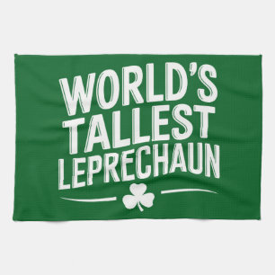 Linge De Cuisine Lutin de la Saint-Patrick le plus grand du monde
