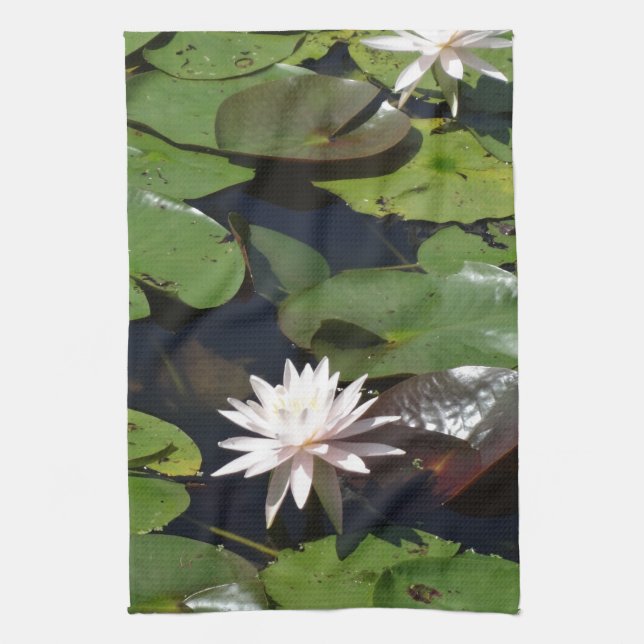 Linge De Cuisine Lys d'eau (Vertical)