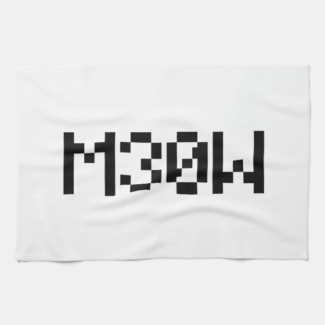 Linge De Cuisine M30W [Sons animaux de léopards] (Horizontal)