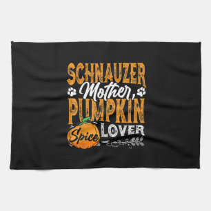 Linge De Cuisine M3SSS Miniature Schnauzer Don de chien Halloween A