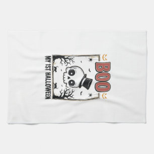 Linge De Cuisine Ma chemise de gravure vintage crâne de bébé Hallow