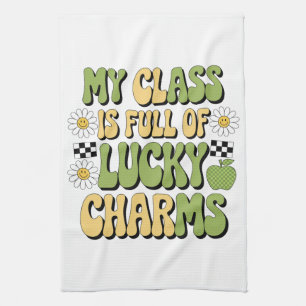 Linge De Cuisine Ma Classe Est Pleine De Charmes Chanceux Professeu