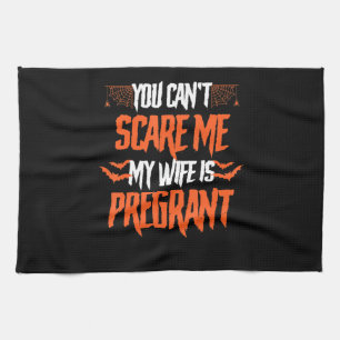 Linge De Cuisine Ma Femme Est Enceinte Drôle Cadeau À L'Halloween