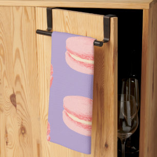 Linge De Cuisine Macarons roses