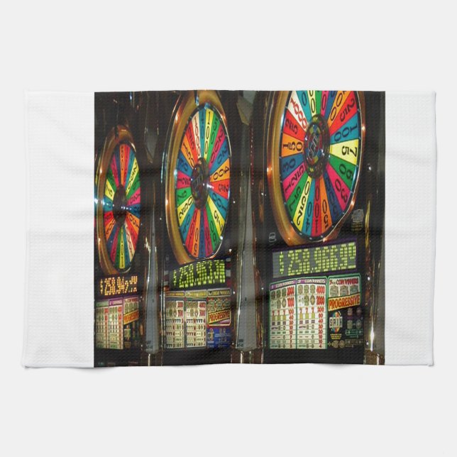 Linge De Cuisine Machines à sous Las Vegas (Horizontal)