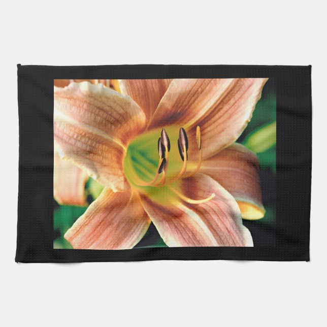 Linge De Cuisine Macro Daylily (Horizontal)