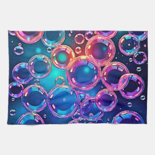 Linge De Cuisine Magie de bulle rose pourpre