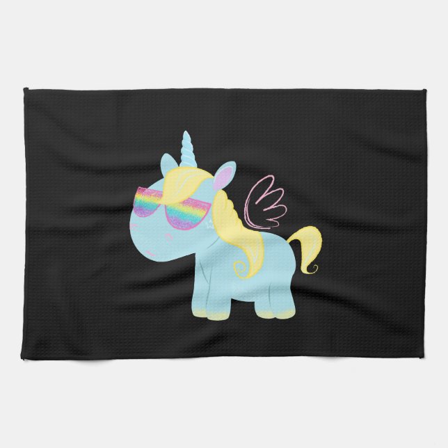 Linge De Cuisine Magie de licorne        (Horizontal)