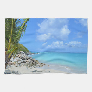 Linge De Cuisine Magnifique plage tropicale turquoise