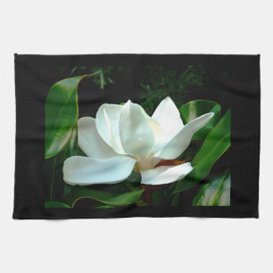 Linge De Cuisine Magnolia Closeup