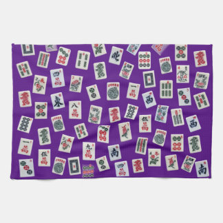 Linge De Cuisine MahJong tiles (symbols) on purple