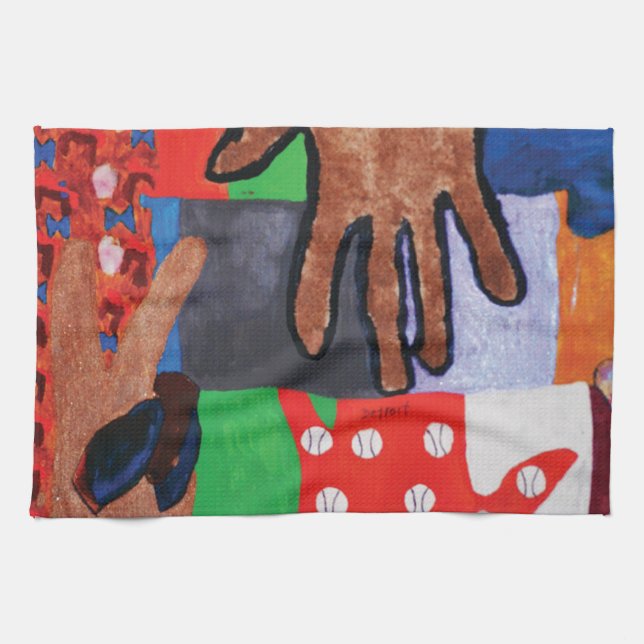Linge De Cuisine Mains (Horizontal)