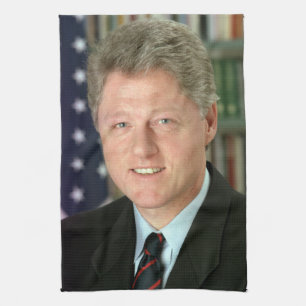 Linge De Cuisine Maison Blanche du président Bill Clinton