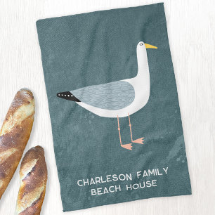 Linge De Cuisine Maison de plage fantaisiste pour famille au bord d