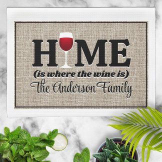 Linge De Cuisine Maison est où le vin est personnalisé