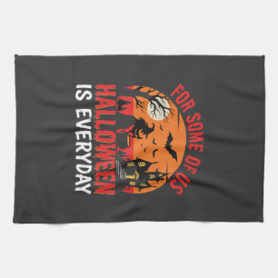 Linge De Cuisine Maison Hantée Sorcière Halloween Est Tous Les Jour